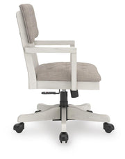 Robbinsdale Antique White Home Office Desk Chair - H742-01A