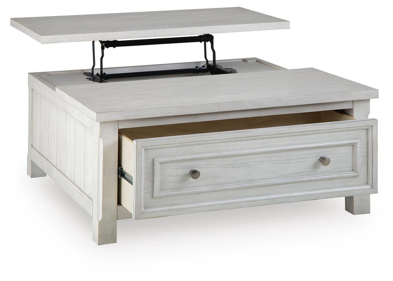 Robbinsdale Antique White Lift-Top Coffee Table - T729-00
