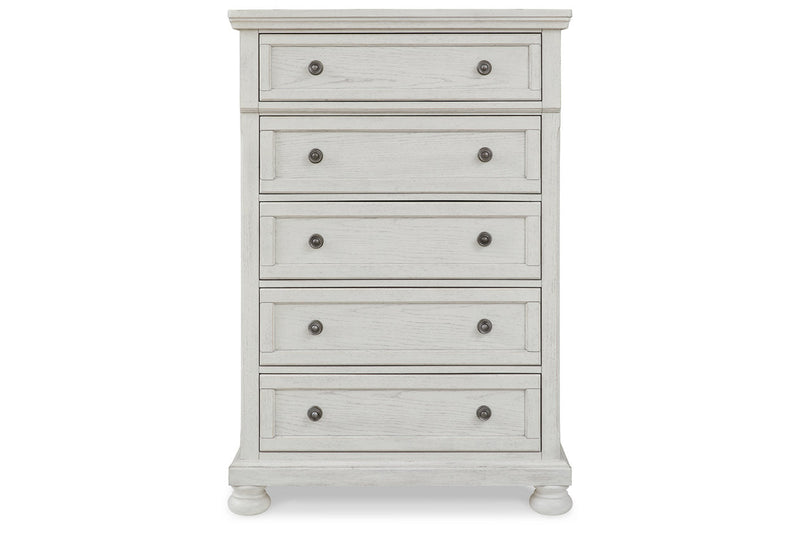 Robbinsdale Antique White Panel Bedroom Set - Gate FurnitureBedroom Set