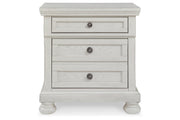 Robbinsdale Antique White Sleigh Bedroom Set - Gate FurnitureBedroom Set