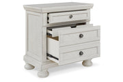 Robbinsdale Antique White Sleigh Bedroom Set - Gate FurnitureBedroom Set