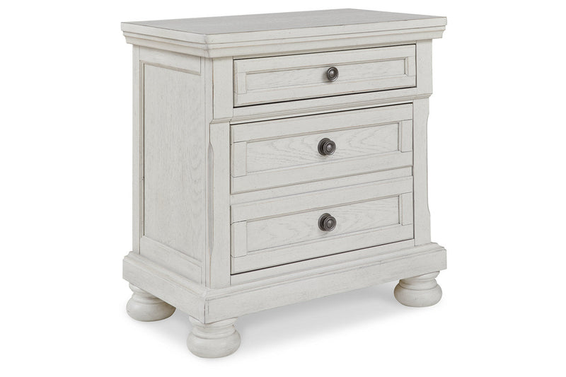 Robbinsdale Antique White Sleigh Storage Bedroom Set - Gate FurnitureYouth Bedroom Set