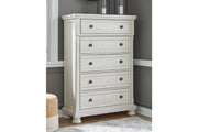 Robbinsdale Antique White Sleigh Storage Bedroom Set - Gate FurnitureYouth Bedroom Set