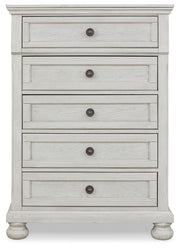 Robbinsdale Full Sleigh Storage Bed, Chest and Nightstand - B742B48