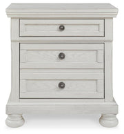 Robbinsdale Full Sleigh Storage Bed, Chest and Nightstand - B742B48