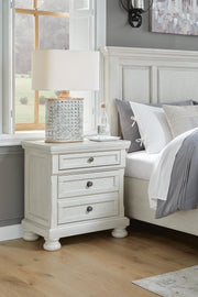 Robbinsdale Full Sleigh Storage Bed, Chest and Nightstand - B742B48