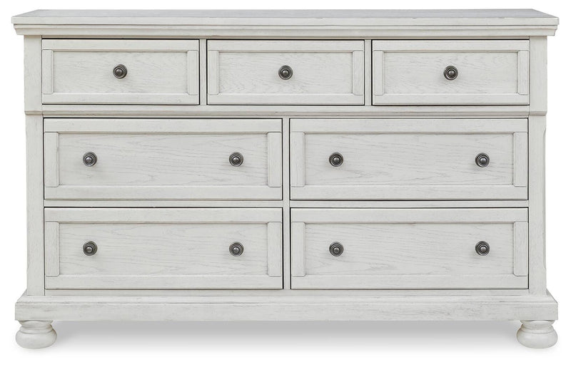 Robbinsdale King Panel Storage Bed, Dresser, Chest and 2 Nightstands - B742B49