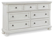 Robbinsdale King Panel Storage Bed, Dresser, Chest and 2 Nightstands - B742B49