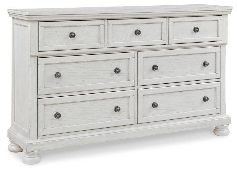 Robbinsdale King Panel Storage Bed, Dresser, Chest and 2 Nightstands - B742B49