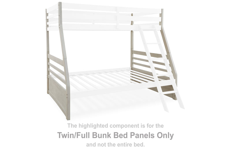 Robbinsdale Twin/Full Bunk Bed Panels - B742-58P - Gate Furniture