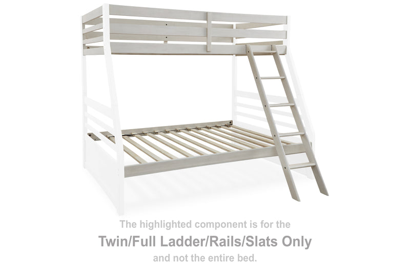 Robbinsdale Twin/Full Ladder/Rails/Slats - B742-58R - Gate Furniture