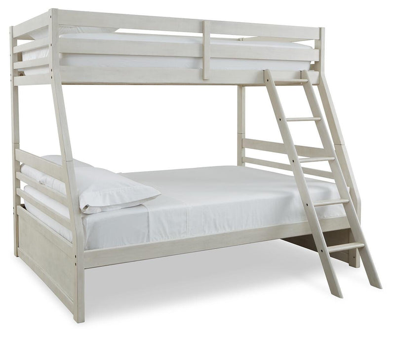 Robbinsdale Twin over Full Bunk Bed and Mattresses - B742B46