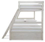 Robbinsdale Twin over Full Bunk Bed and Mattresses - B742B46
