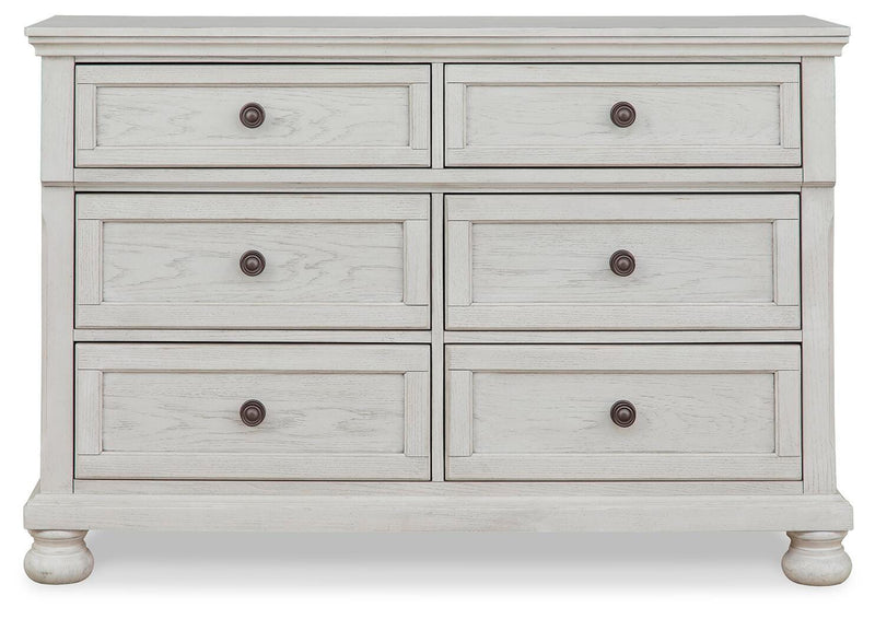 Robbinsdale Twin Sleigh Storage Bed, Dresser and Nightstand - B742B47