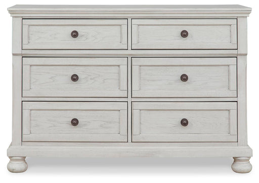 Robbinsdale Twin Sleigh Storage Bed, Dresser and Nightstand - B742B47