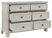 Robbinsdale Twin Sleigh Storage Bed, Dresser and Nightstand - B742B47