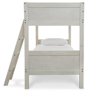 Robbinsdale Twin/Twin Bunk Bed with Ladder - B742-59 - Gate Furniture