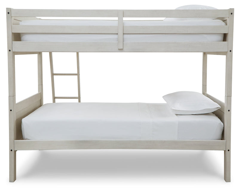 Robbinsdale Twin/Twin Bunk Bed with Ladder - B742-59 - Gate Furniture