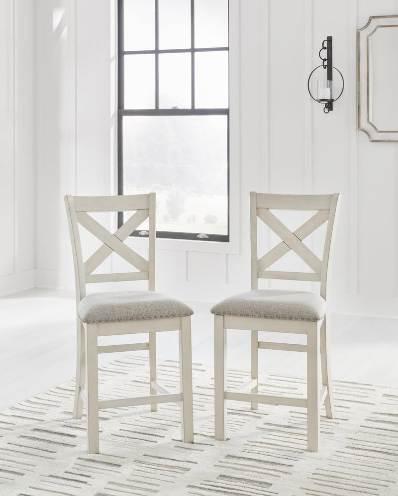Robbinsdale UPHOLSTERED BARSTOOL (2/CN) - D642-124
