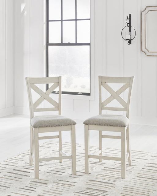Robbinsdale UPHOLSTERED BARSTOOL (2/CN) - D642-124