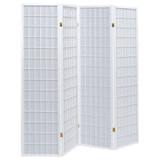 Roberto 4-Panel Room Divider Folding Shoji Screen White - 902626