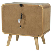 Robyn 2-drawer Nightstand Bedside Table Light Ash - 225092