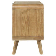 Robyn 2-drawer Nightstand Bedside Table Light Ash - 225092