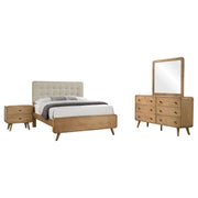 Robyn 4-piece Full Bedroom Set Light Ash - 225091F-S4