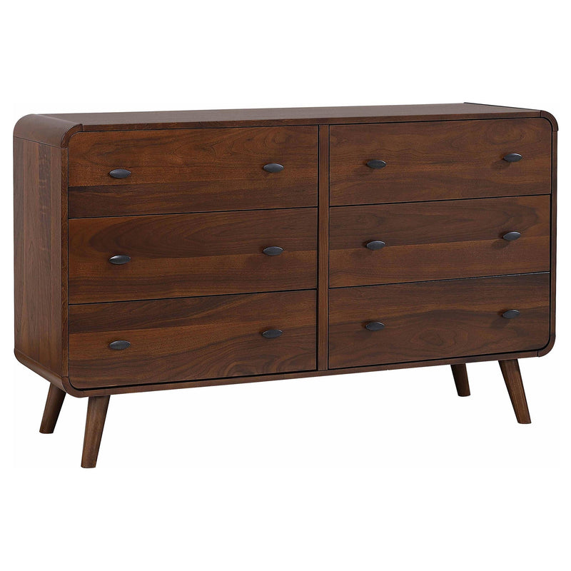 Robyn 4-piece Queen Bedroom Set Dark Walnut - 205131Q-S4