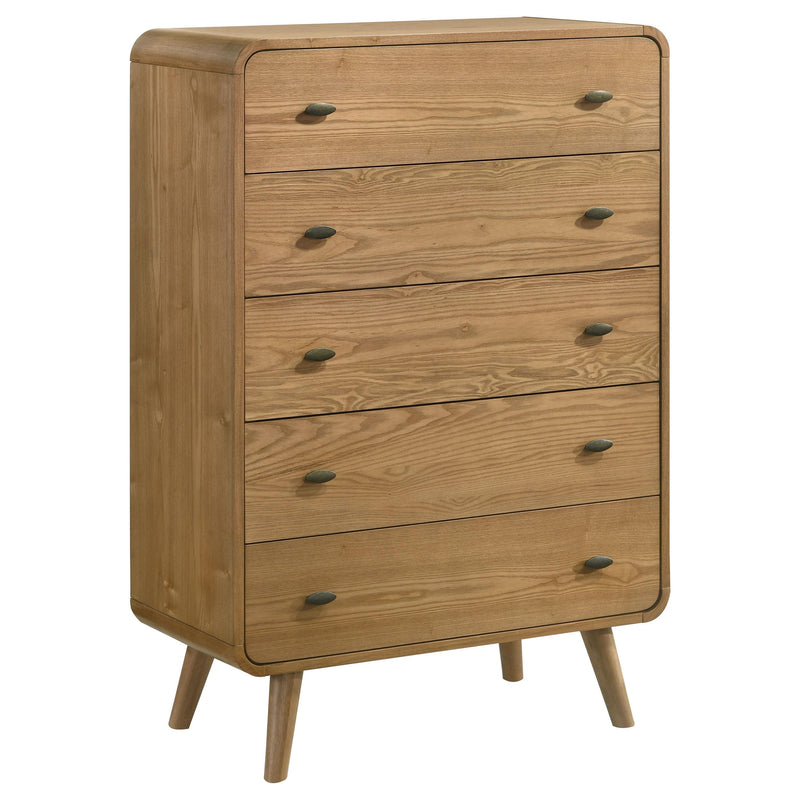Robyn 5-piece Queen Bedroom Set Light Ash - 225091Q-S5
