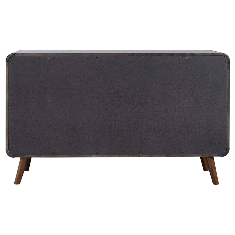 Robyn 6-drawer Bedroom Dresser Dark Walnut - 205133