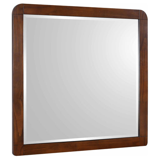 Robyn Dresser Mirror Dark Walnut - 205134
