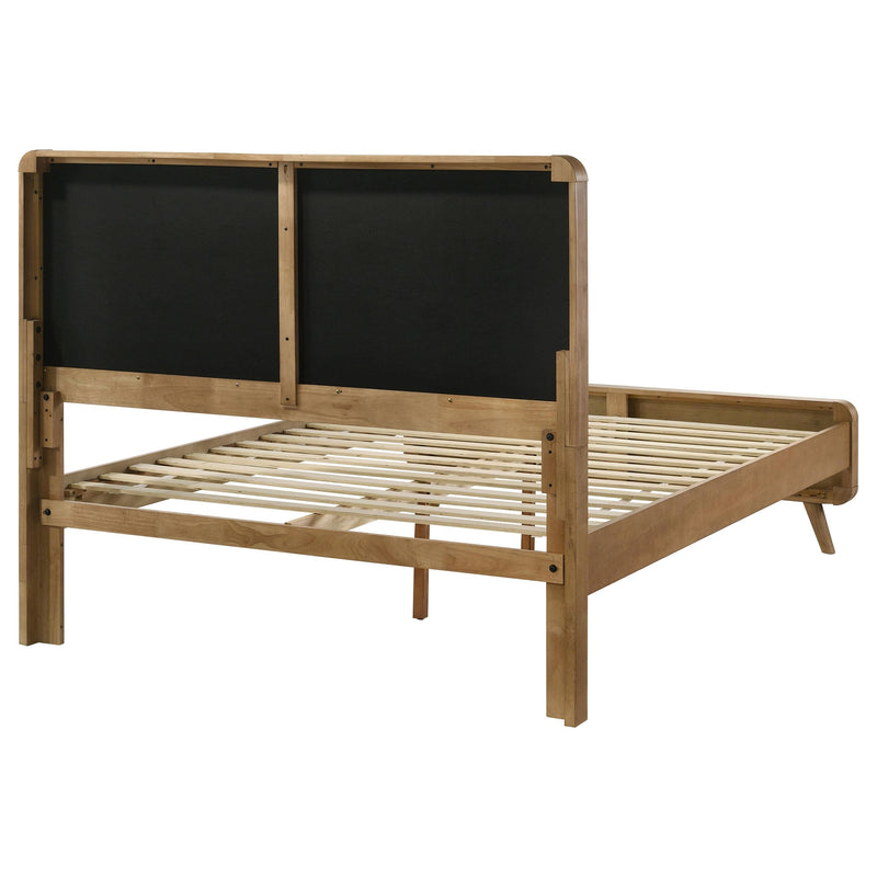 Robyn Wood California King Platform Bed Light Ash - 225091KW