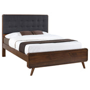 Robyn Wood Full Platform Bed Dark Walnut - 205131F