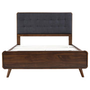 Robyn Wood Full Platform Bed Dark Walnut - 205131F