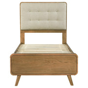 Robyn Wood Twin Platform Bed Light Ash - 225091T