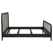 Rocco All Wood Water Pipe Open Frame Eastern King Bed Dark Bronze - 310035KE
