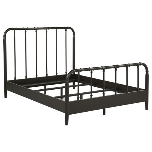 Rocco All Wood Water Pipe Open Frame Full Bed Dark Bronze - 310035F