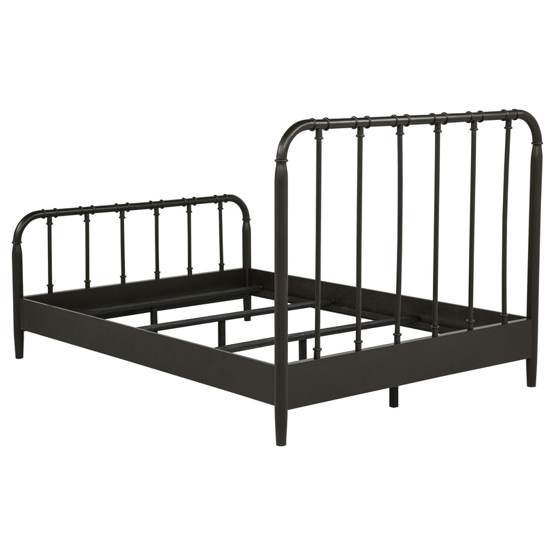 Rocco All Wood Water Pipe Open Frame Full Bed Dark Bronze - 310035F