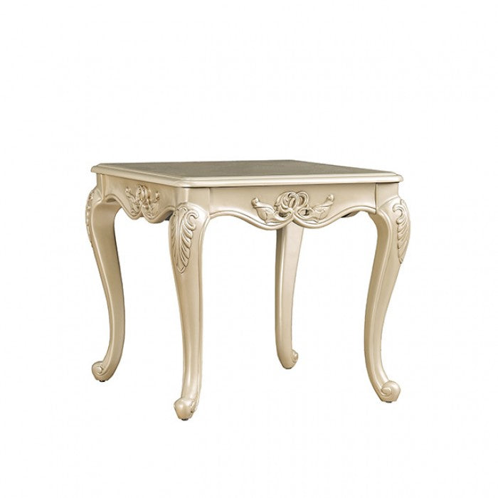Rochester Champagne End Table - FM45001WH-E