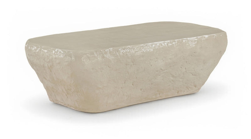 Rockford Concrete Coffee Table in Beige - 654Sand-CT