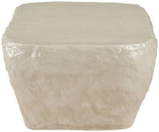 Rockford Concrete Coffee Table in Beige - 654Sand-CT