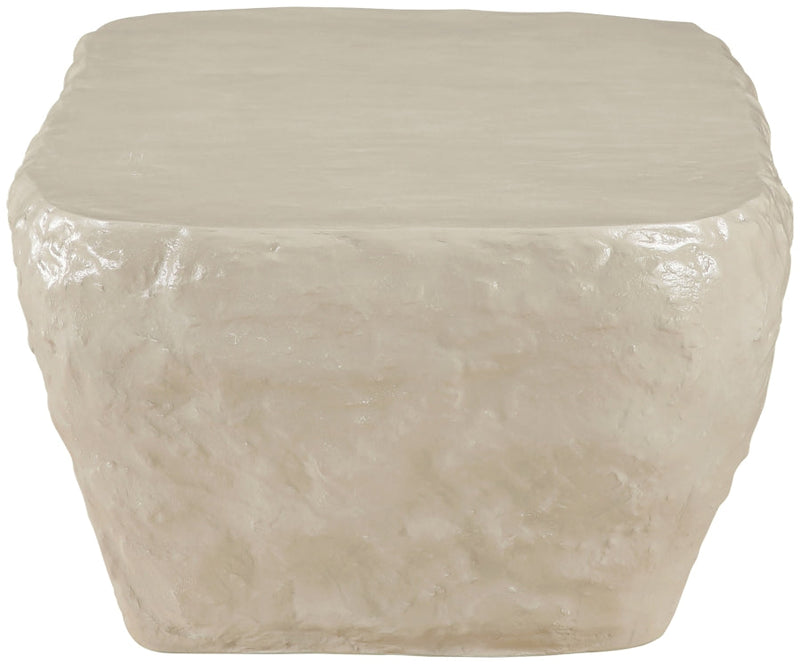 Rockford Concrete Coffee Table in Beige - 654Sand-CT
