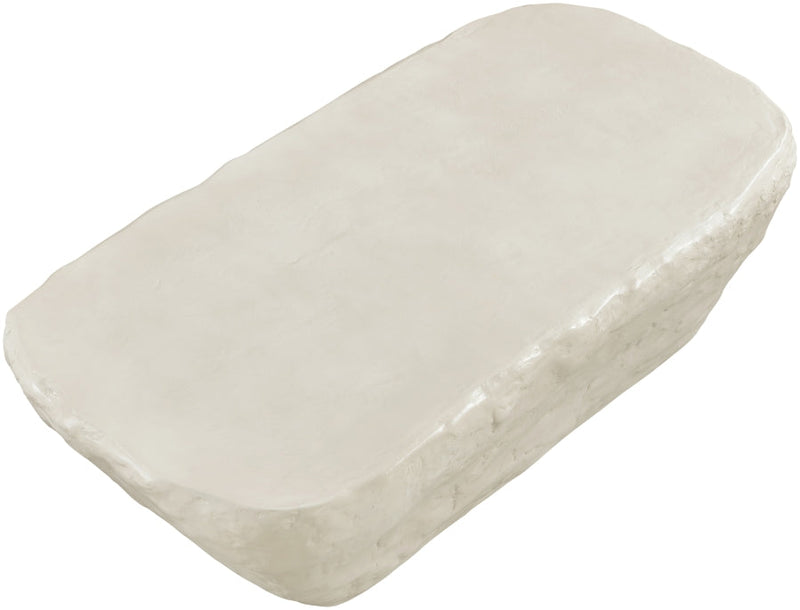 Rockford Concrete Coffee Table in Taupe - 654Taupe-CT