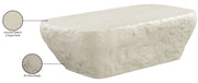 Rockford Concrete Coffee Table in Taupe - 654Taupe-CT