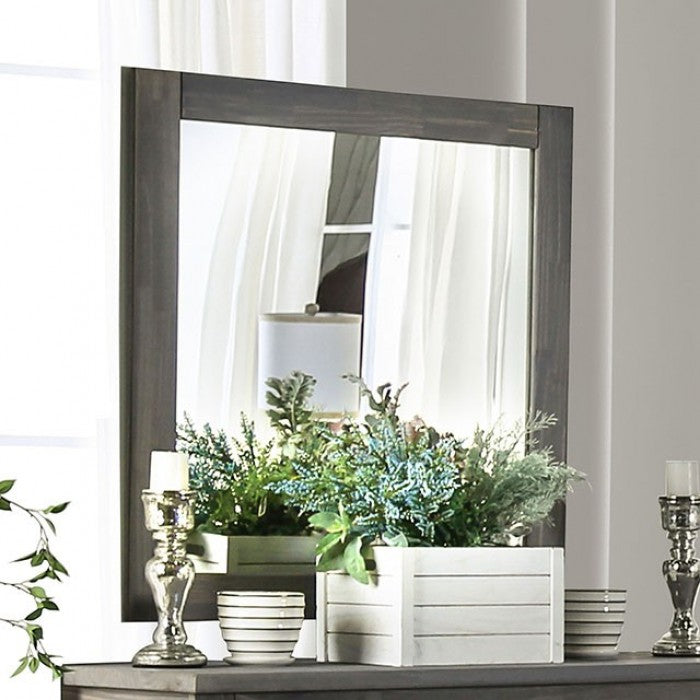 Rockwall Weathered Gray Mirror - AM7973M