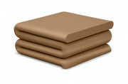 Roland Iron Coffee Table in Brown - 99079Brown-CT