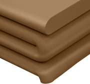 Roland Iron Coffee Table in Brown - 99079Brown-CT
