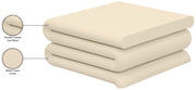 Roland Iron Coffee Table in Cream - 99079Cream-CT