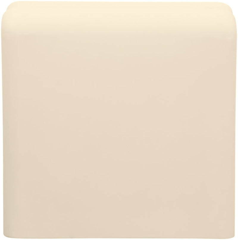 Roland Iron Coffee Table in Cream - 99079Cream-CT